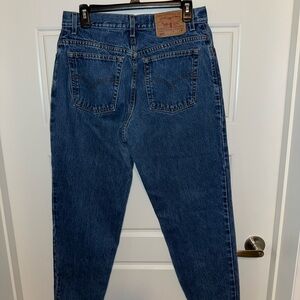 Levi's Women's 550 Straight Jeans in Classic Blue